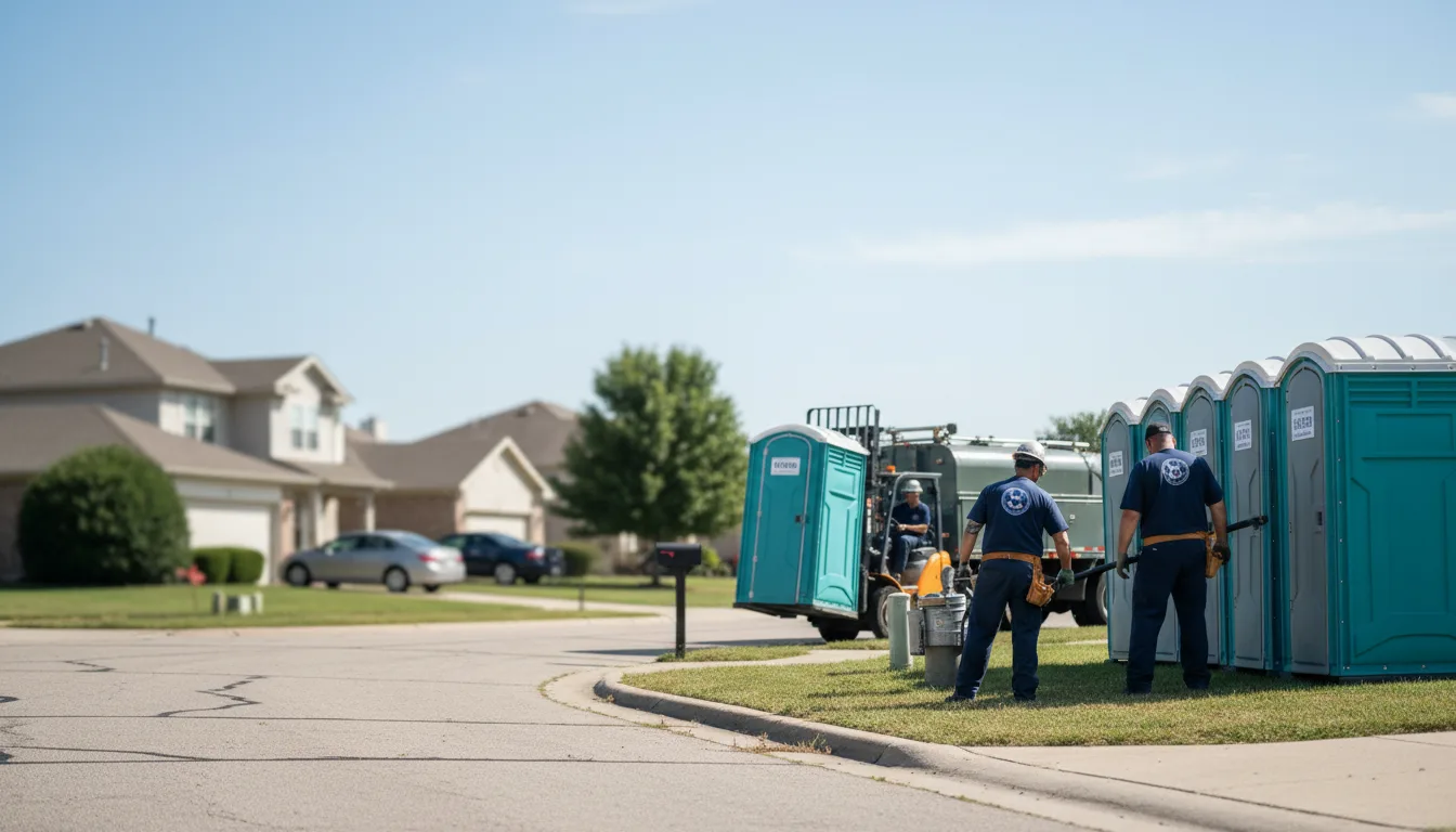 Porta Potty Rental in New Lisbon, IN near me